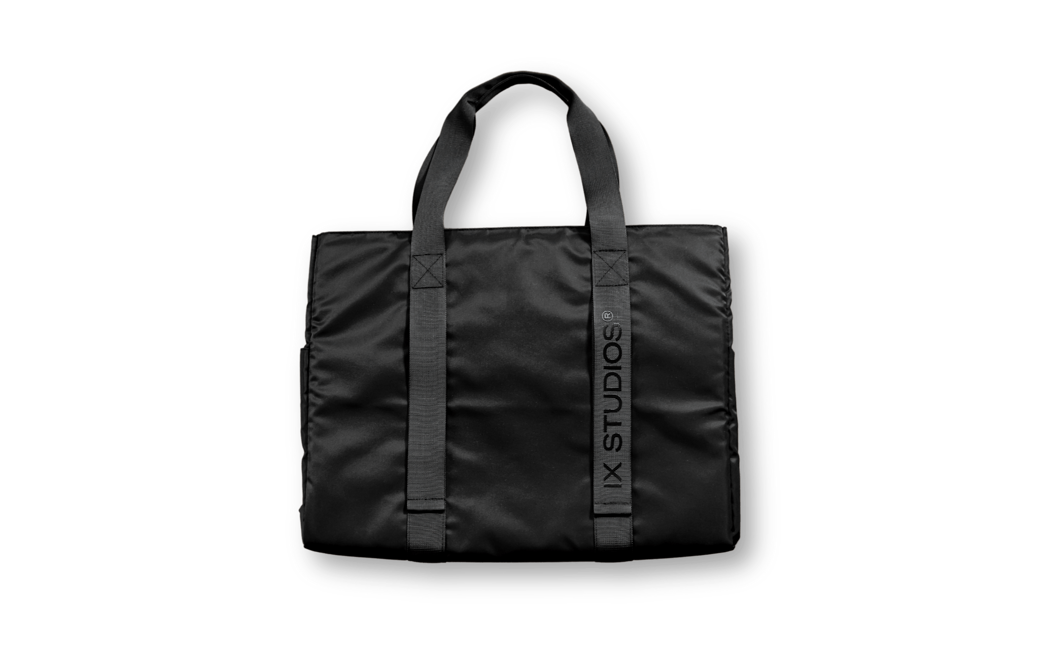IX Big Nylon Tote Bag Black