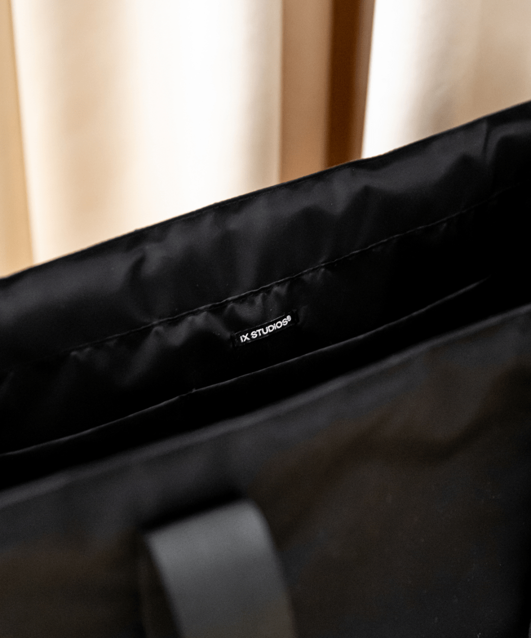 IX Nylon Tote Bag Black