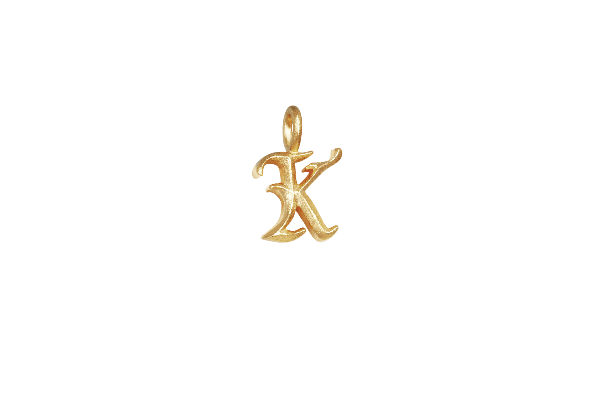 IX Ice Letter Charm