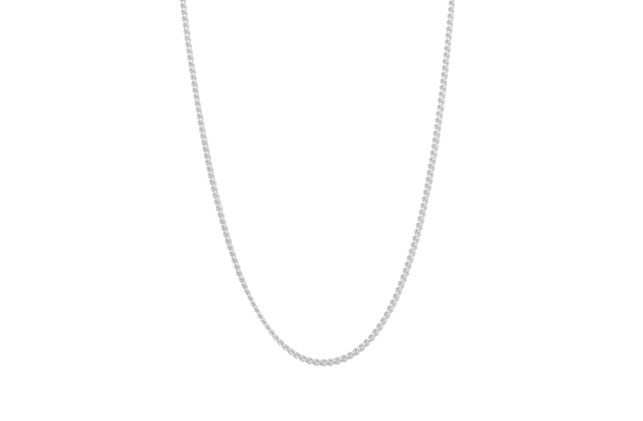 IX Curb Medi Chain Silver