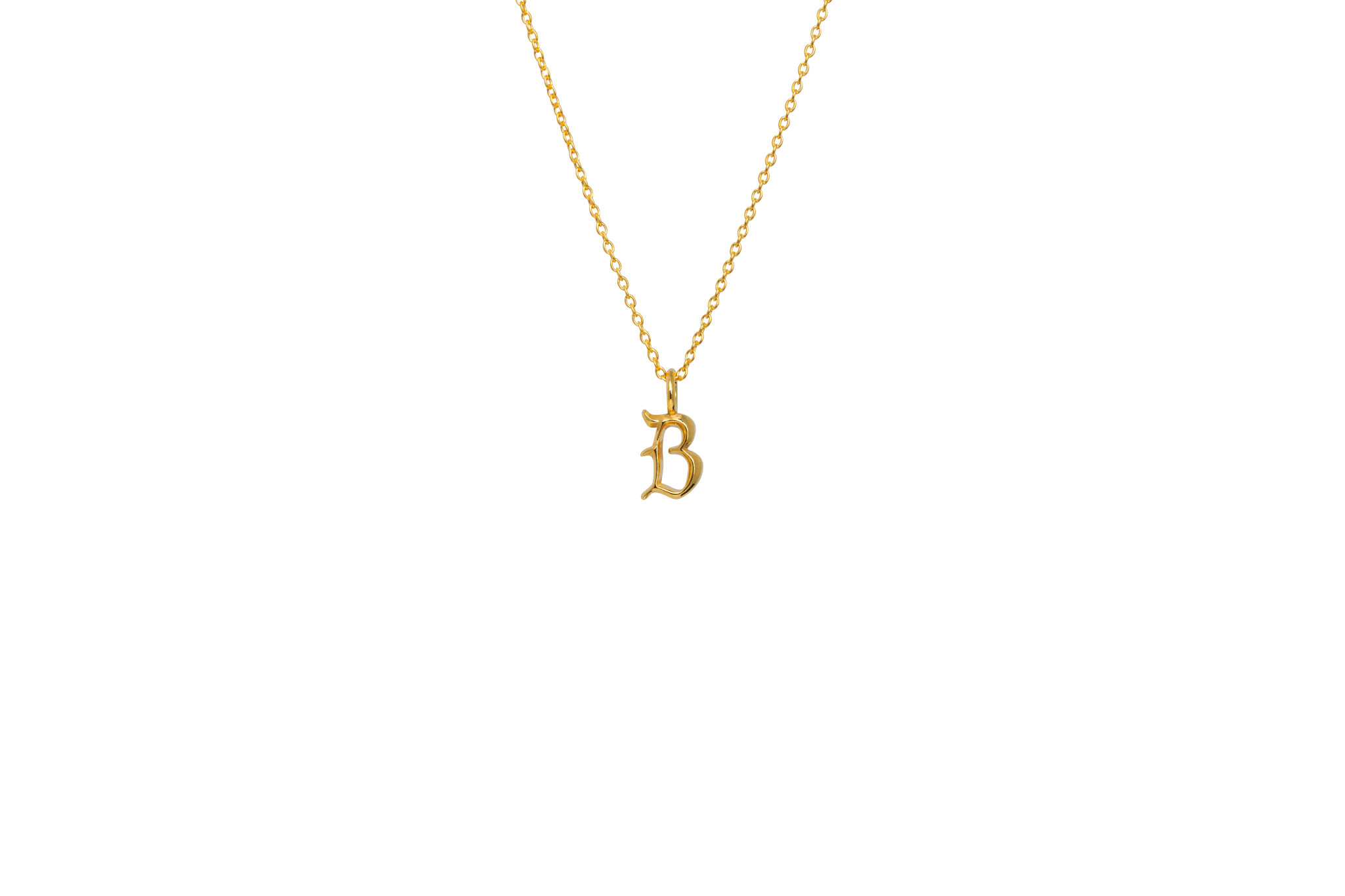 IX B Letter Charm