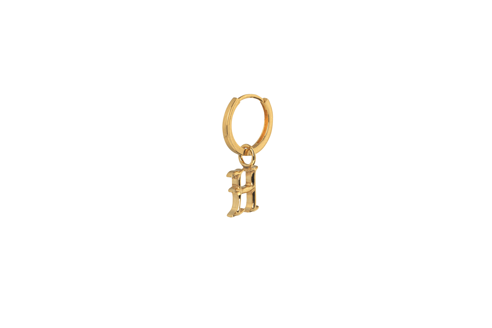 IX H Letter Charm