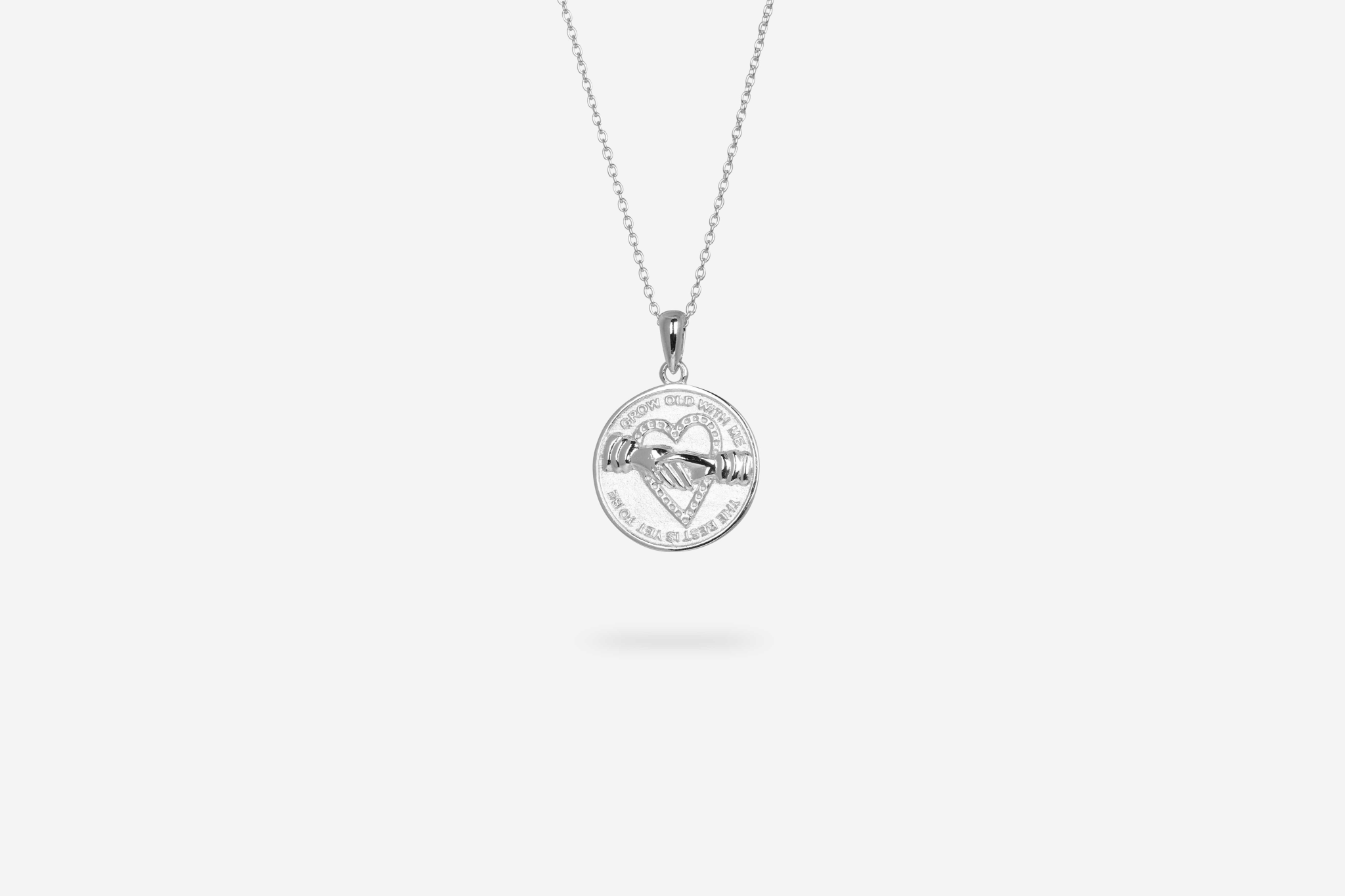 IX Love Seal Pendant Silver