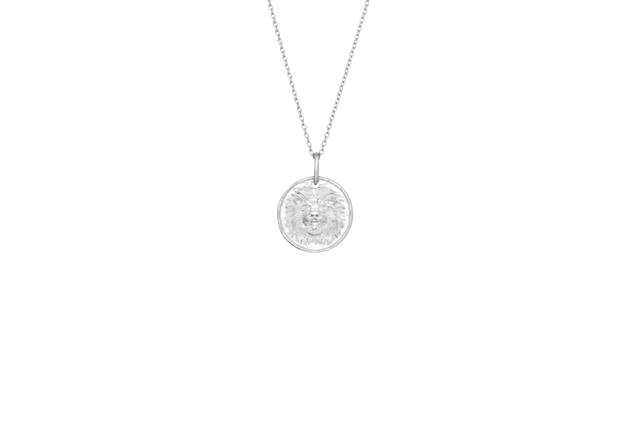 IX Løve Pendant Silver