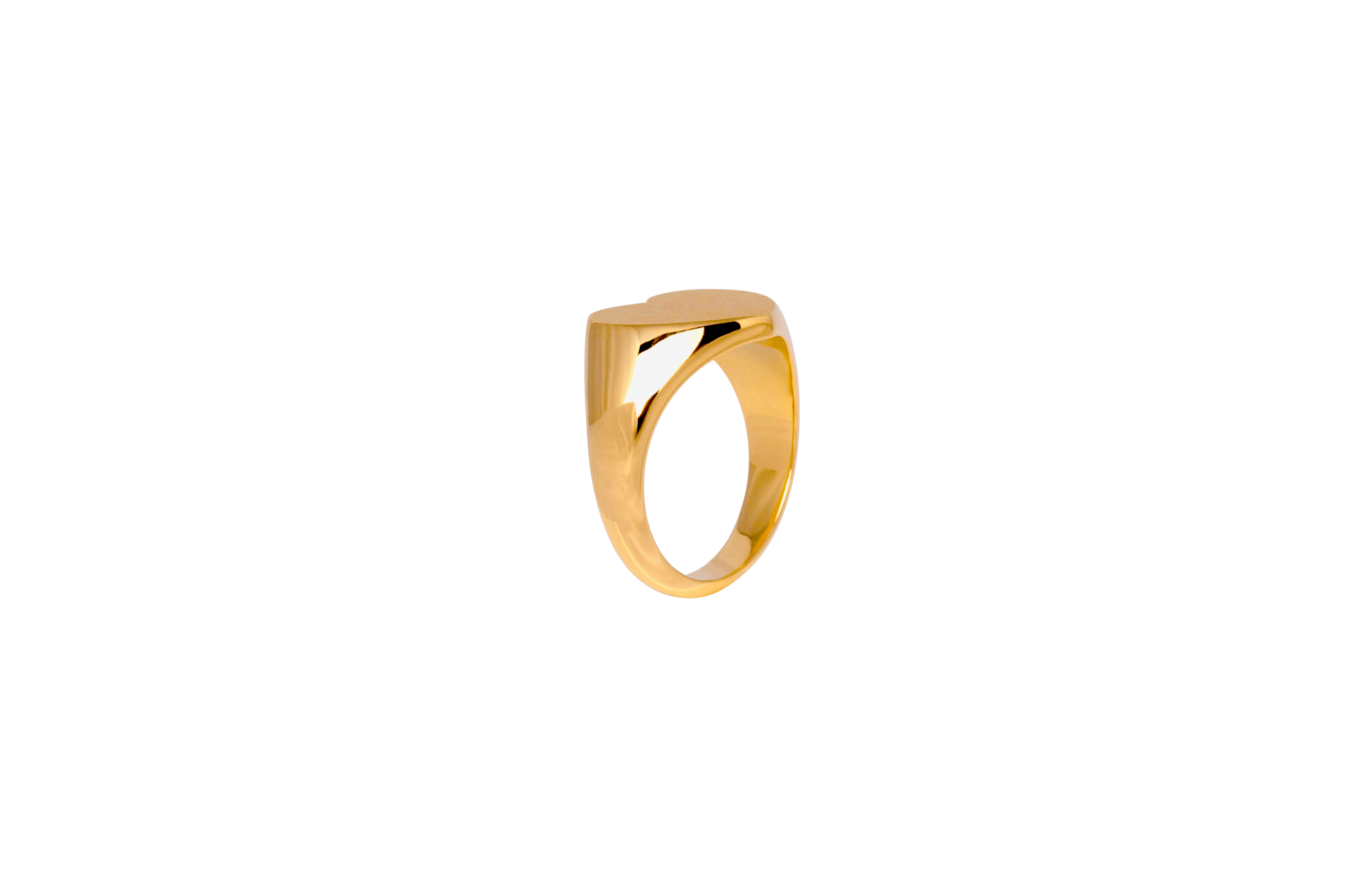 IX Heart Signet Ring