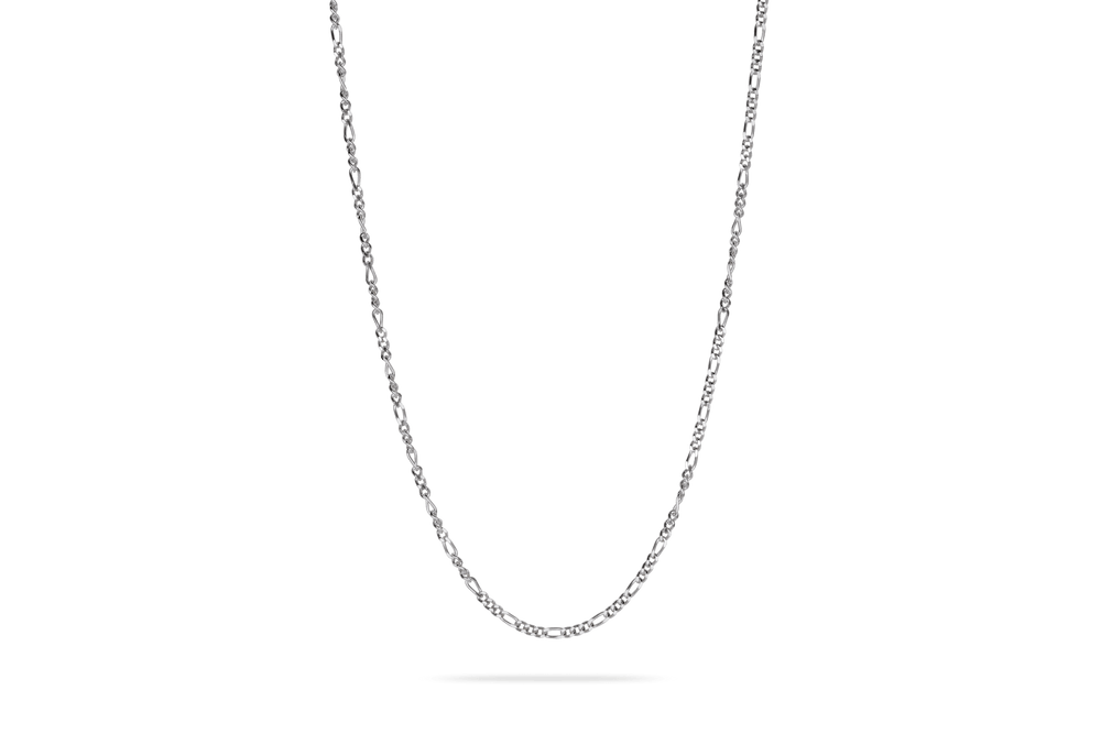 IX Figaro Chain Silver