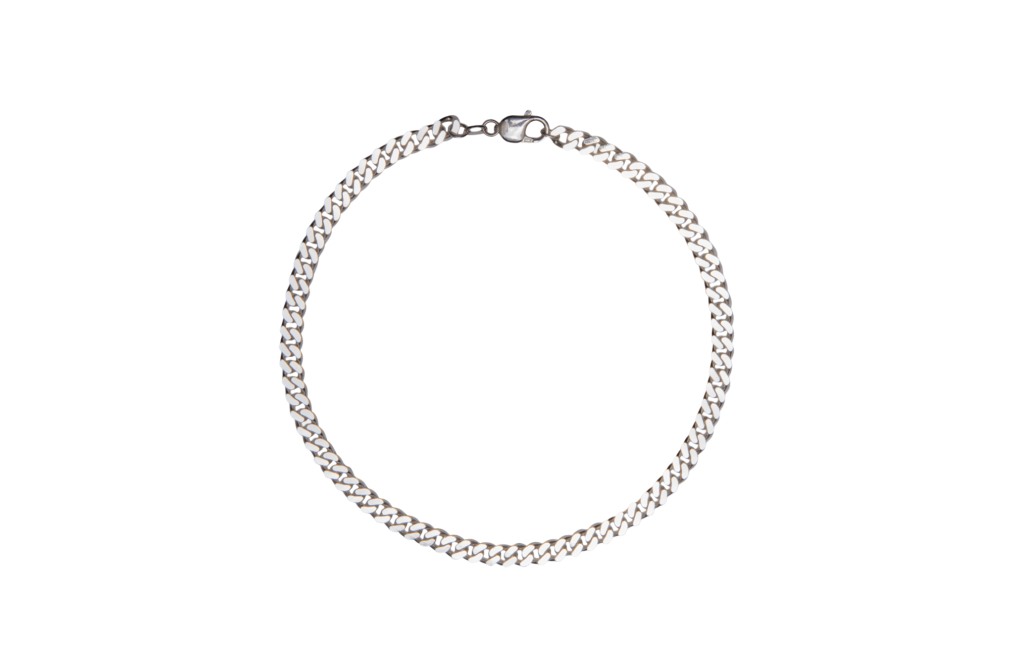 IX Chunky Curb Chain Silver