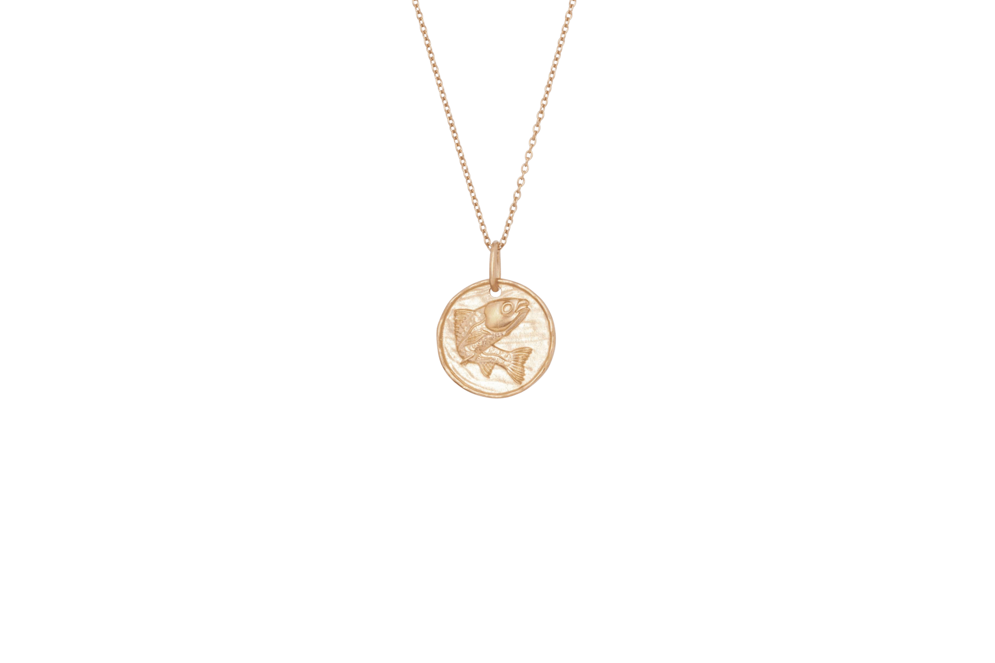 IX Fisk Pendant Gold 14K