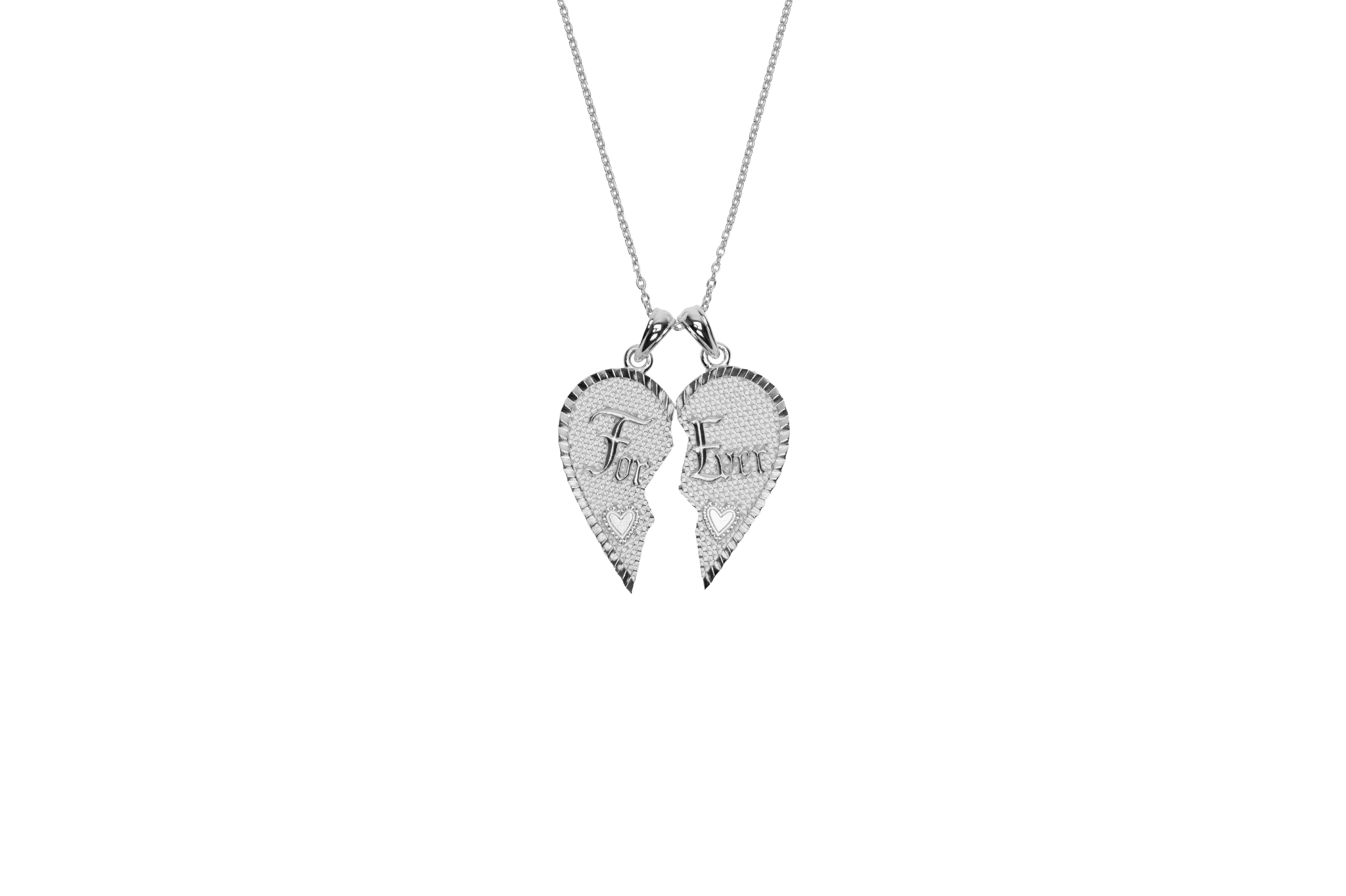 IX Forever Love Pendant Silver