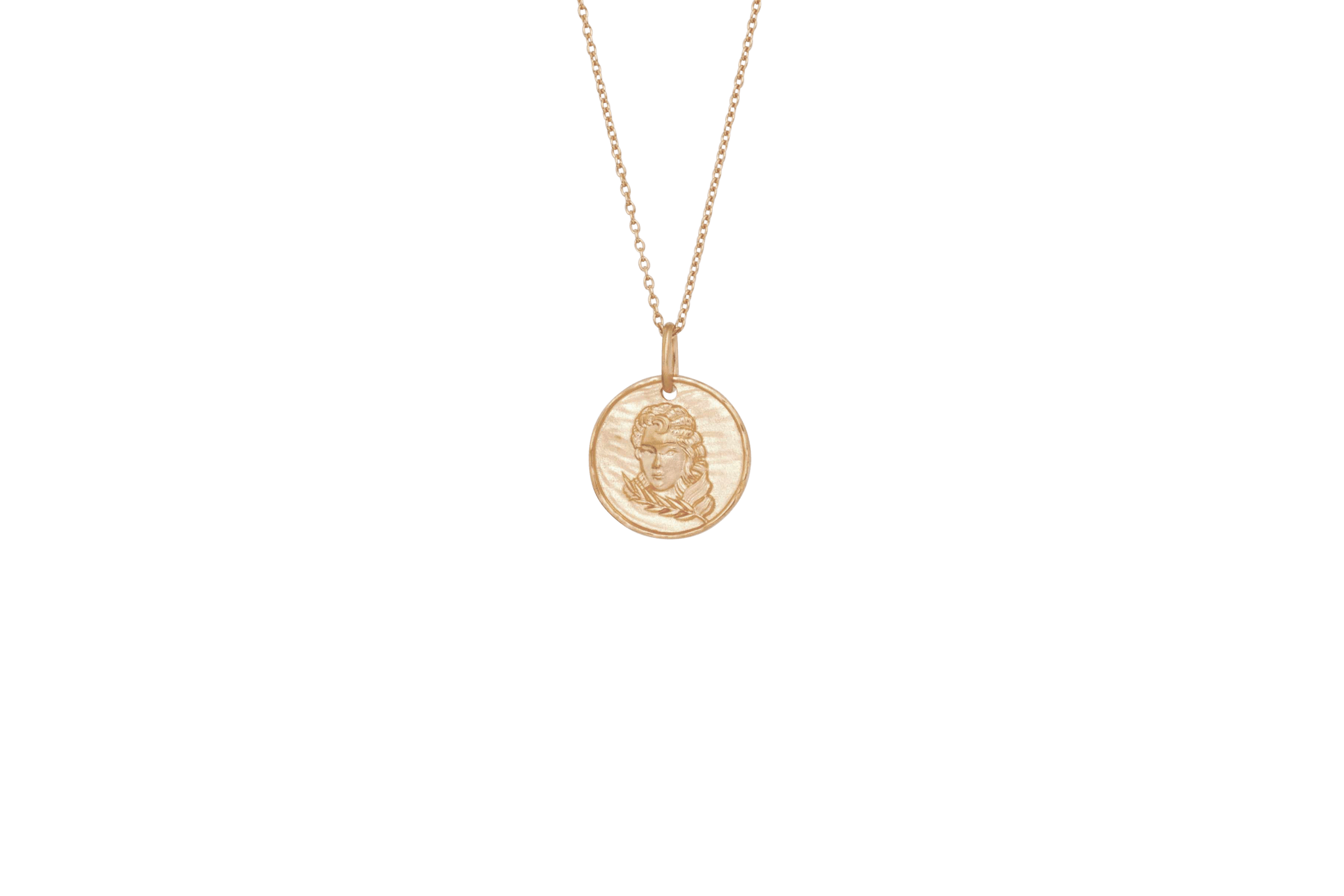 IX Jomfru Pendant Gold 14K