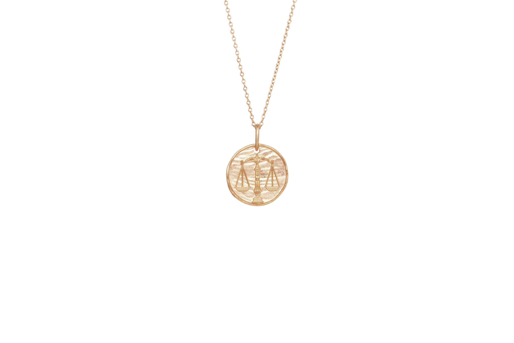 IX Vægt Pendant Gold 14K