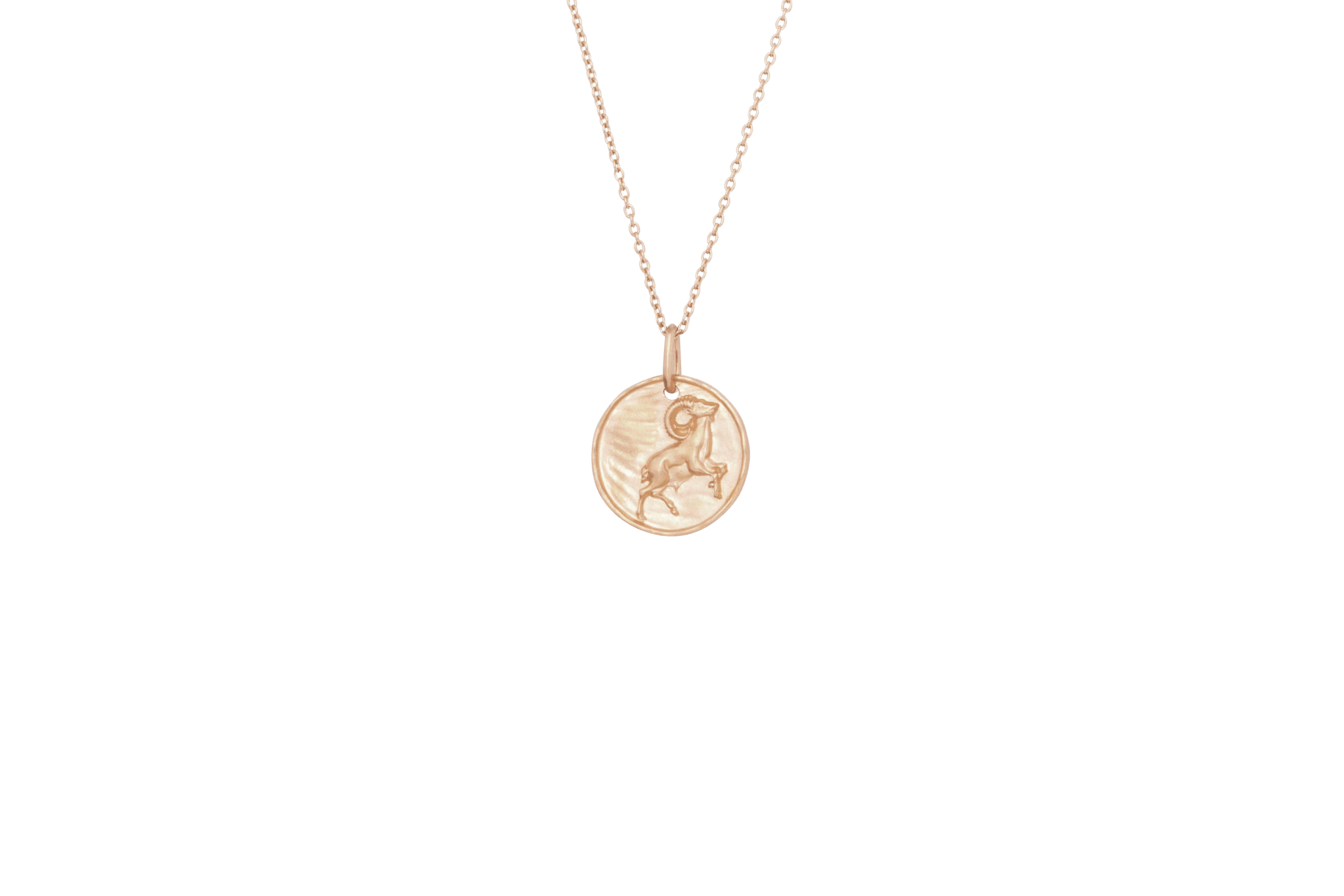 IX Vædder Pendant Gold 14K